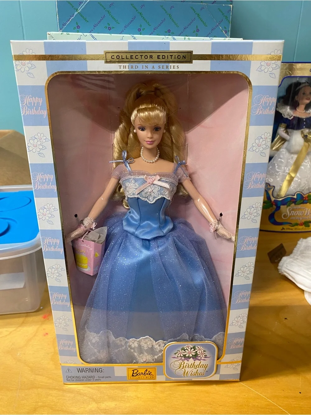 Barbie Birthday Wishes Collector Edition Doll - Blue and Pink Accents